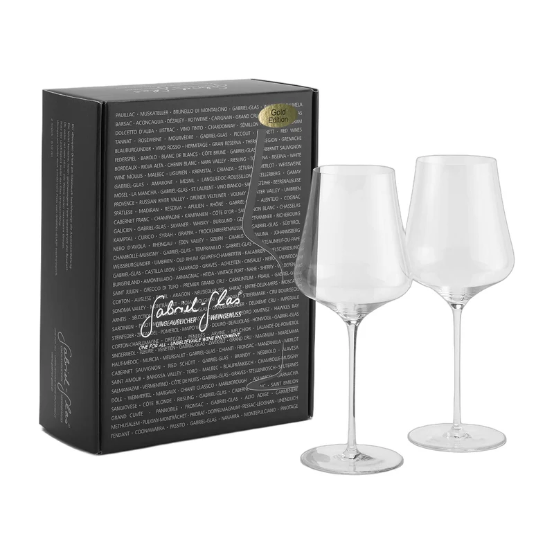 Gabriel Glas Gold Edition 2er im Geschenkkarton