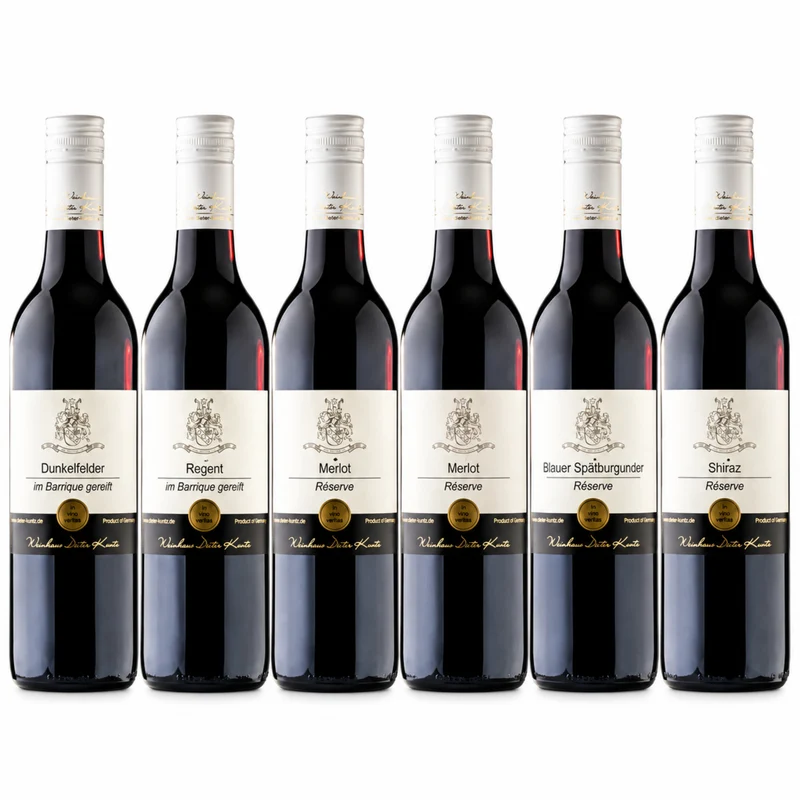 Barrique & Réserve Rotwein Probierpaket – 6 Flaschen