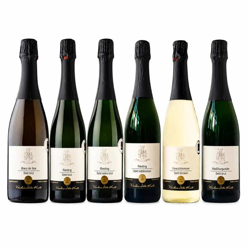 Riesling Sekt Probierpaket 6 Flaschen