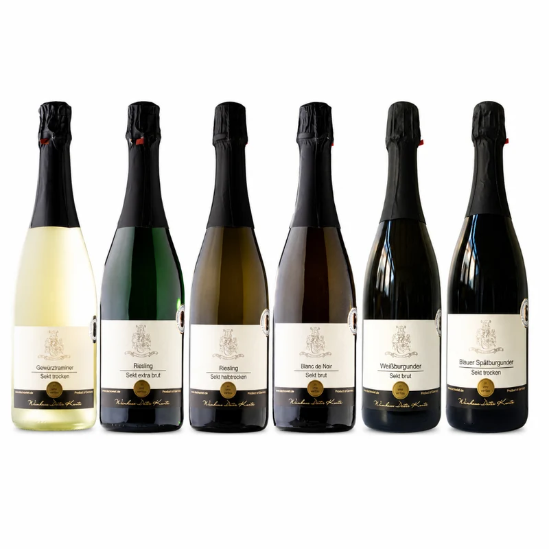 Premium Sekt Probierpaket 6 Flaschen
