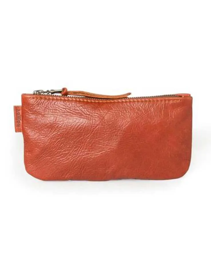 Rowdy Bag Leder Etui Farbe Copper