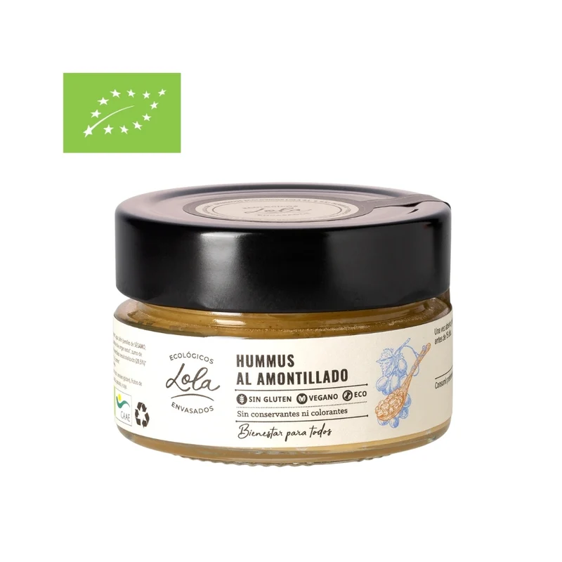Bio-Hummus mit Amontillado Sherry 130 g