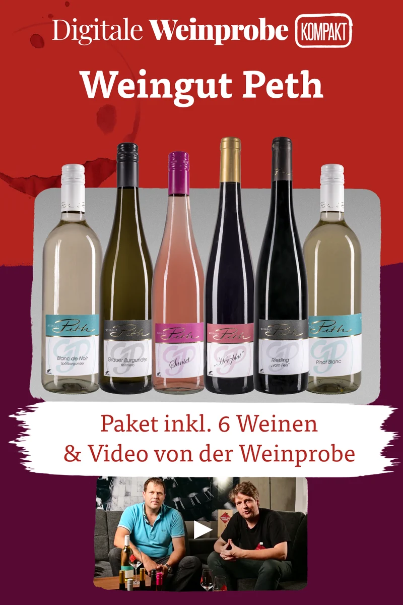 Digitale Weinprobe Kompakt - Weingut Peth