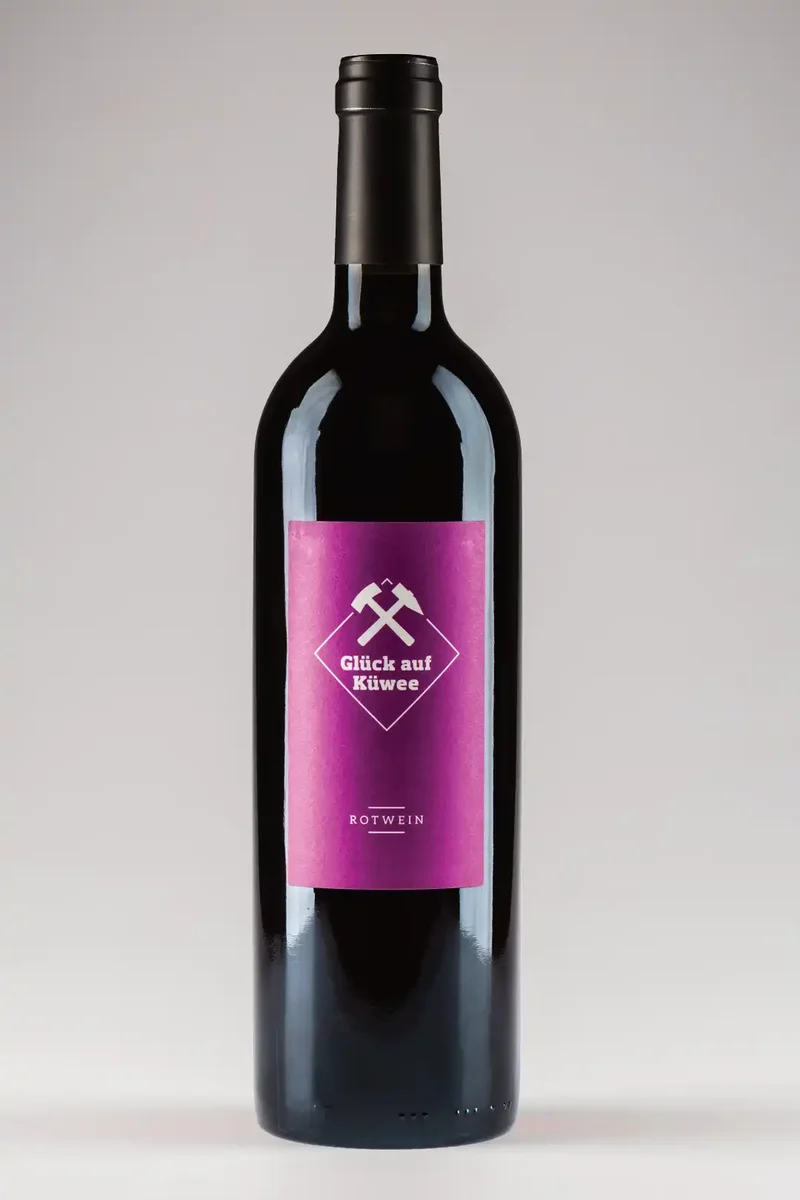 Glück auf Küwee Rotwein