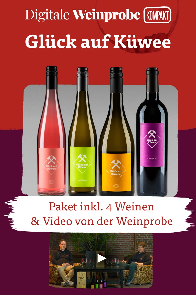 Digitale Weinprobe Kompakt - Glück auf Küwee