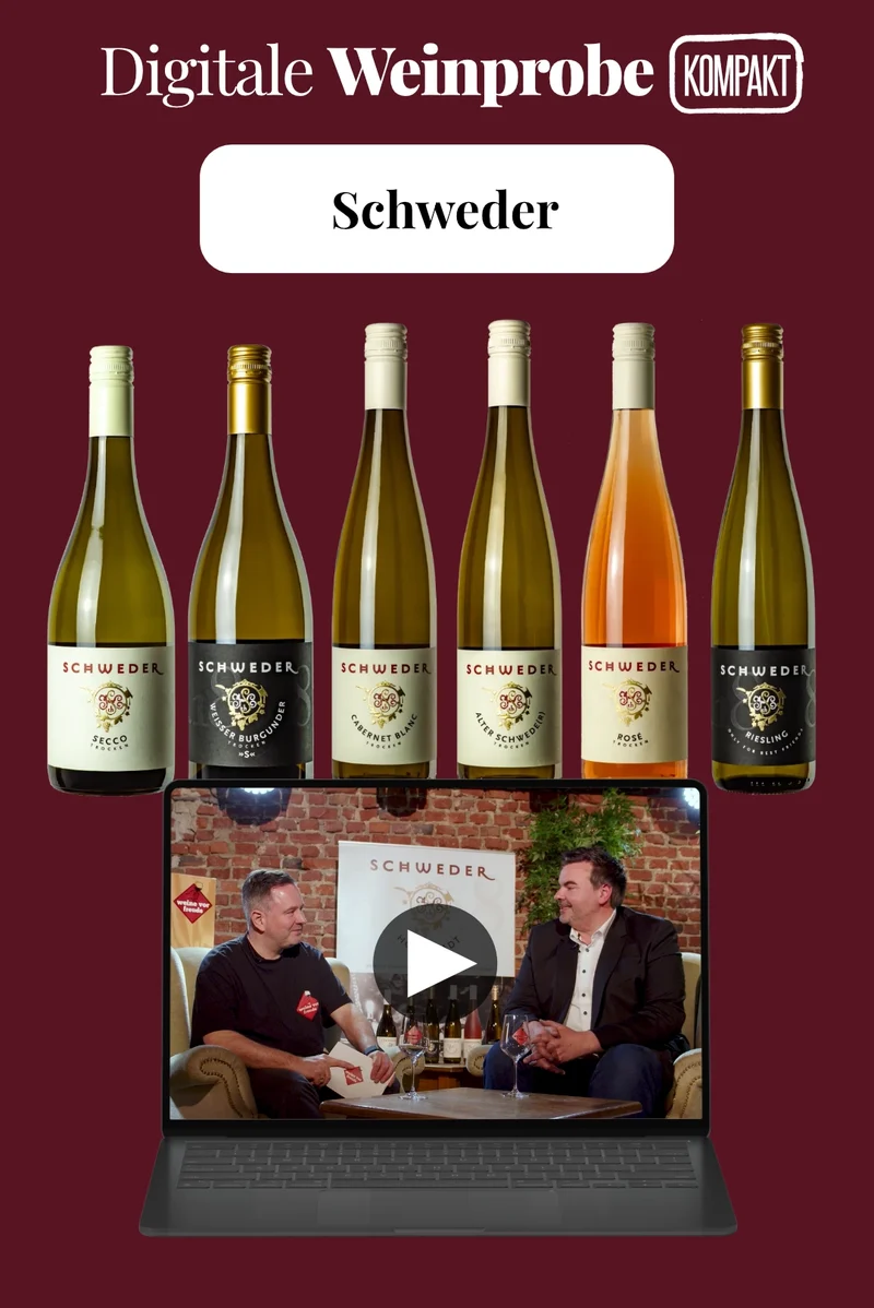 Digitale Weinprobe Kompakt - Weingut Schweder