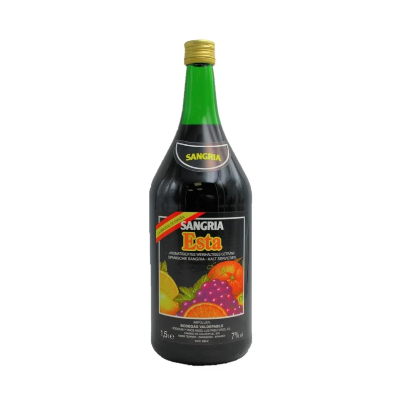 Esta Sangria Glasflasche 1,5l