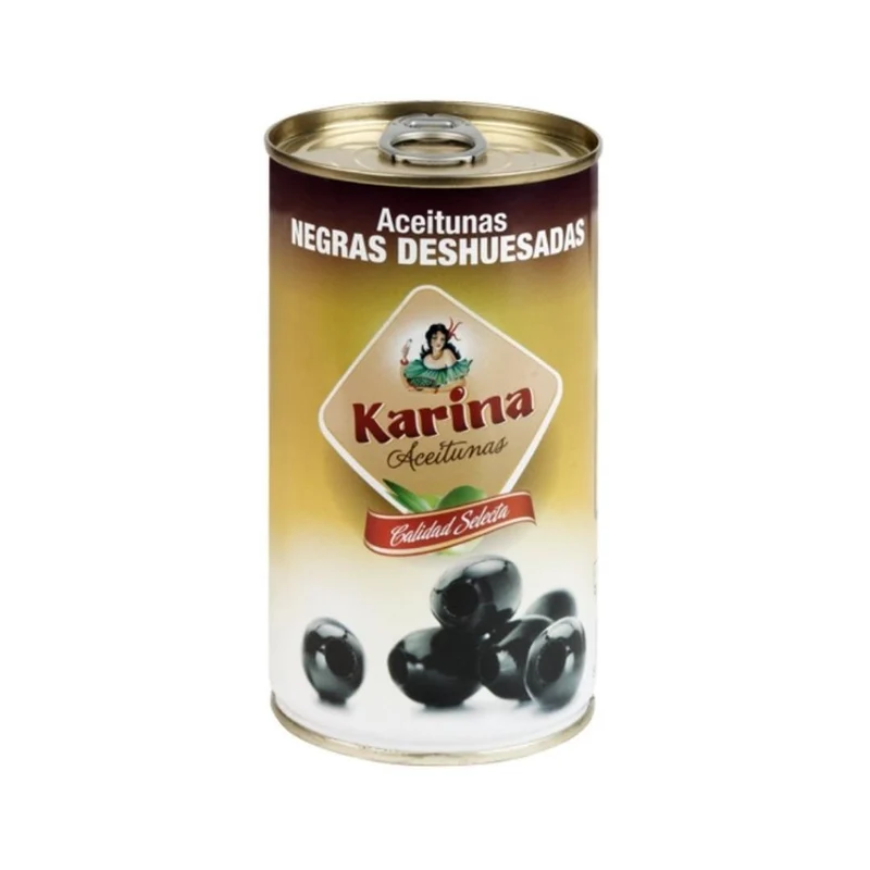 Schwarze Oliven ohne Kern 350g