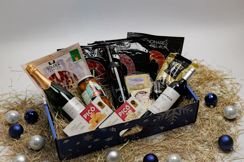 Gold Weihnachtsbox