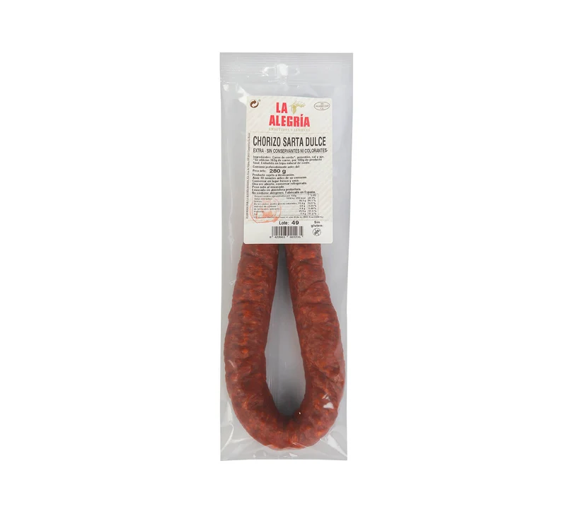 280g Chorizo dulce 100% Natural - Chorizo Wurst