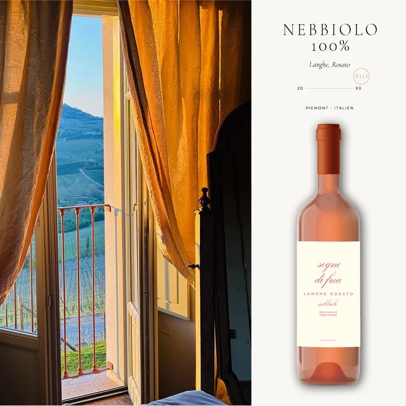 Sogno di Frea: Bio Nebbiolo Rosé - 0,75L