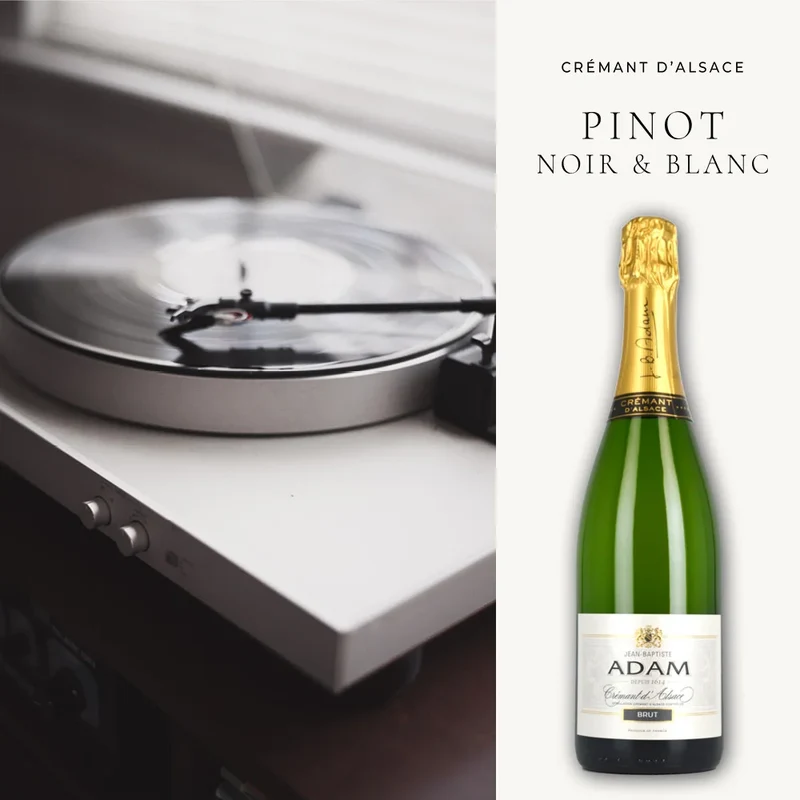 Crémant d'Alsace brut Jean-Baptiste Adam - 0,75L