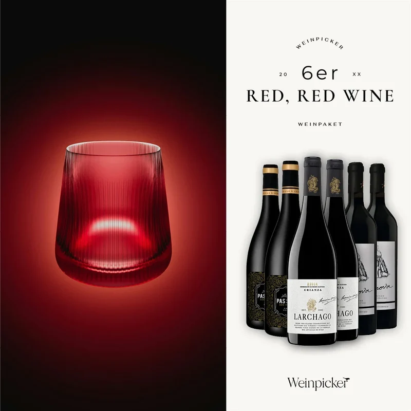 Weinpaket: Rotwein 'Red, Red Wine' - 6x 0,75 L
