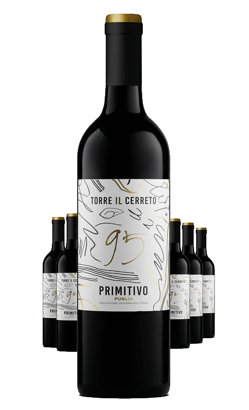 Paket 6 Flaschen Torre Il Cerreto Primitivo