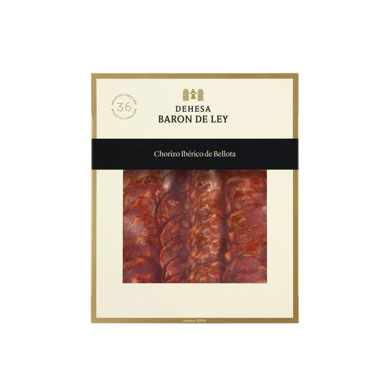 IBERISCHE CHORIZO AUS BELLOTA - Chorizo Ibérico de Bellota - Dehesa Barón de Ley (80 g)
