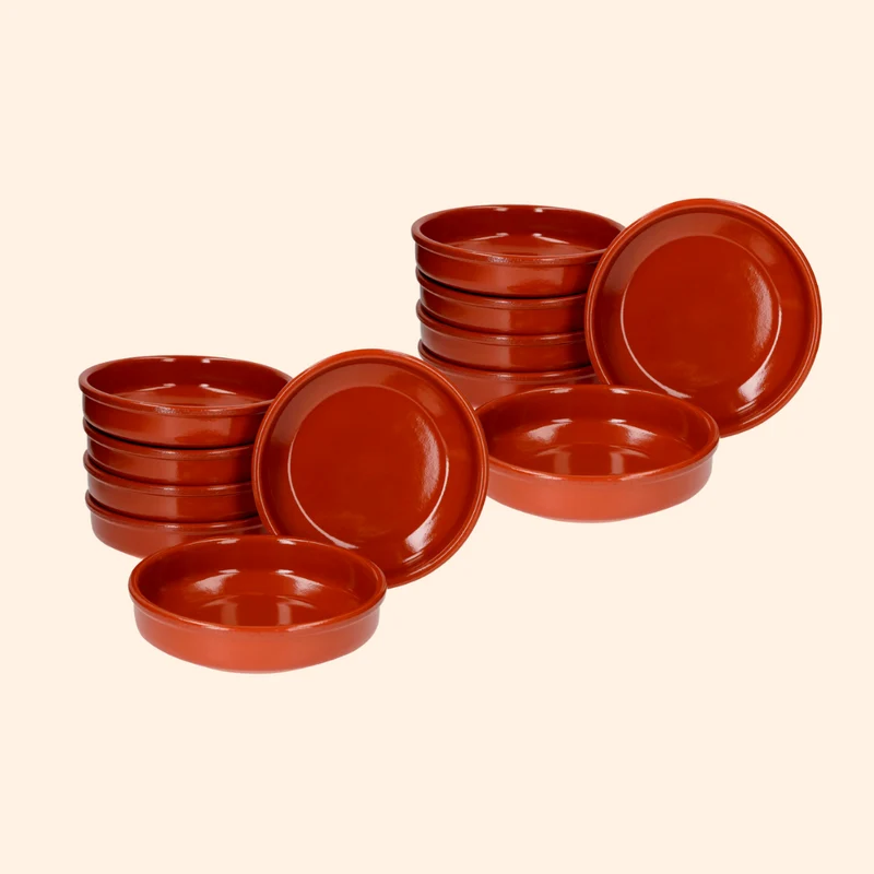 TAPAS TONSCHALE - 12er set - Cazuela Ø 16Cm
