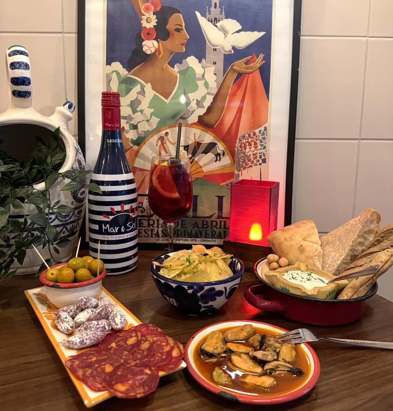 SANGRÍA & TAPAS - Ihr Mini-Urlaub für zu Hause