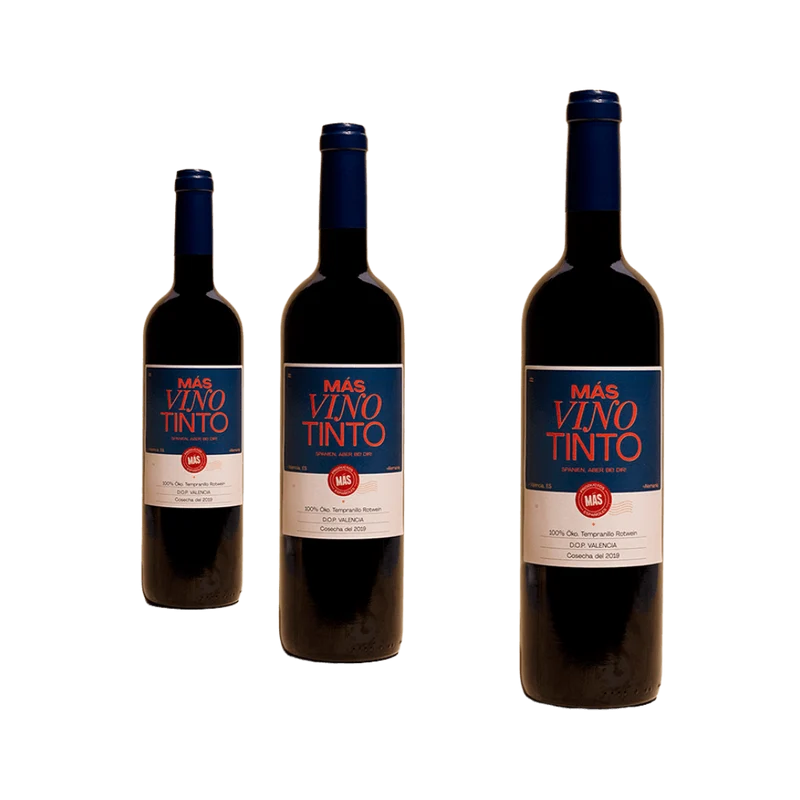 Spanischer BIO Rotwein "Más" (3 x 75cl)