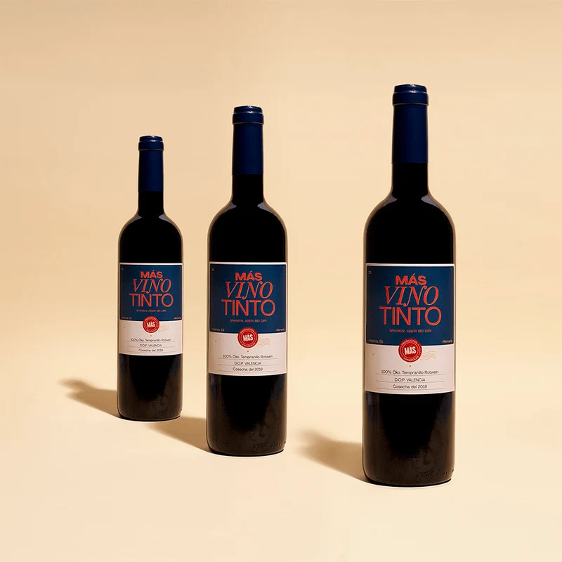 Spanischer BIO Rotwein "Más" (3 x 75cl)