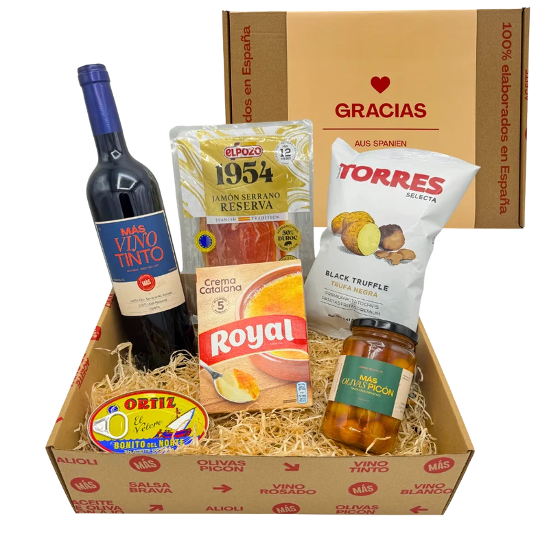GRACIAS PRÄSENTKORB - Zeige tiefste Dankbarkeit, sag Gracias!