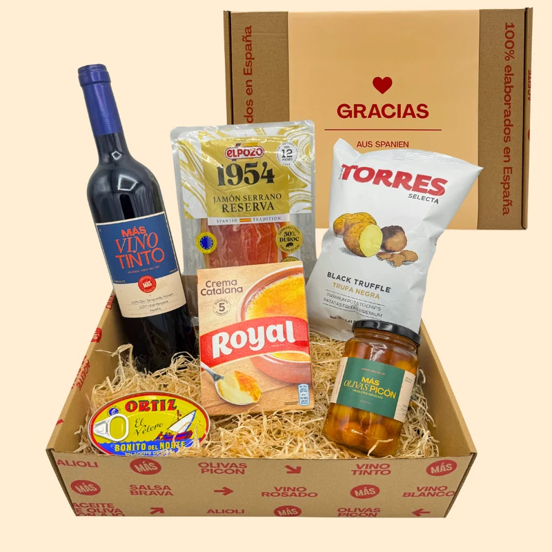 GRACIAS PRÄSENTKORB - Zeige tiefste Dankbarkeit, sag Gracias!