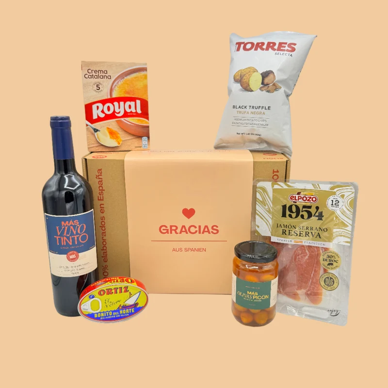 GRACIAS PRÄSENTKORB - Zeige tiefste Dankbarkeit, sag Gracias!