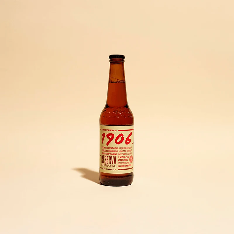 Spanischer Bier - "1906" Reserva - Cerveza (33cl)