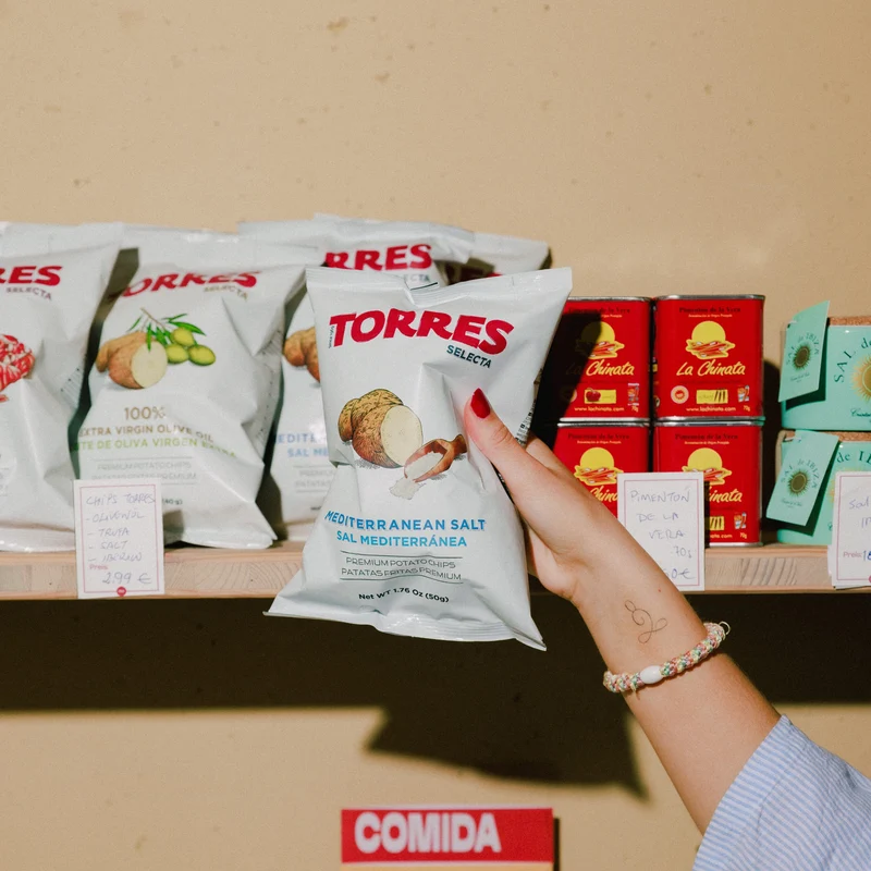Olivenöl Kartoffelchips Torres Selecta (50g)