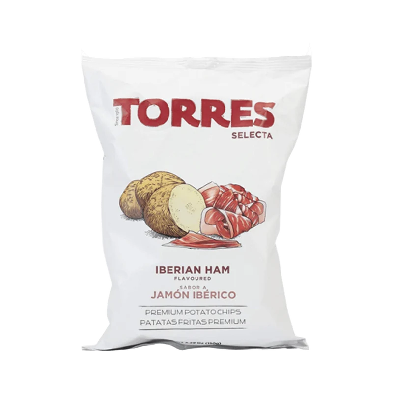 Ibérico Schinken Kartoffelchips Torres Selecta (50g)