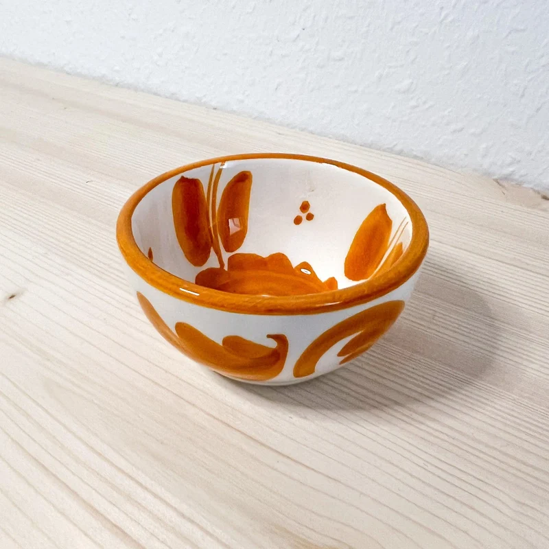 Handgemachtes Keramik Tapas Schale - "Azalea" - S