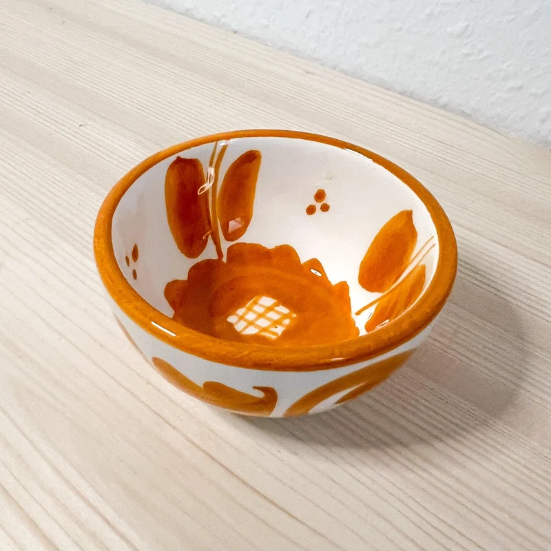 Handgemachtes Keramik Tapas Schale - "Azalea" - S