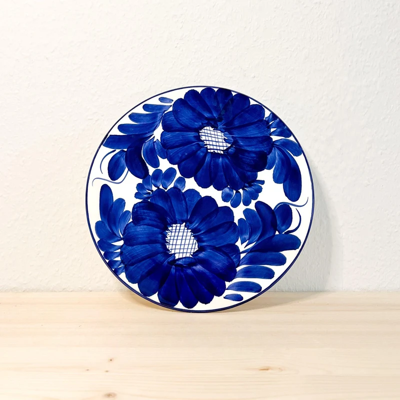 Handgemachtes Keramik Teller Flach - "Dalia"