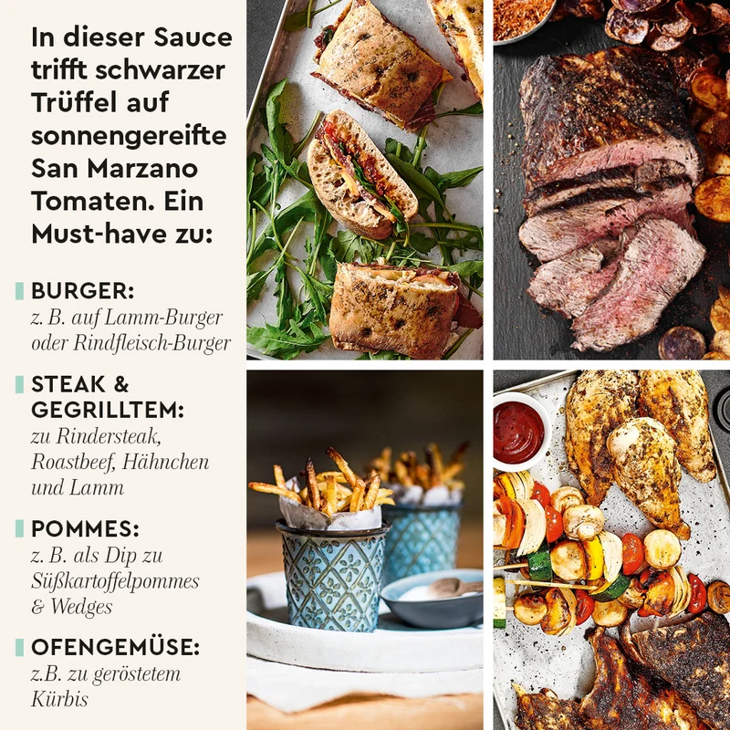 Schwarzer Trüffel Ketchup