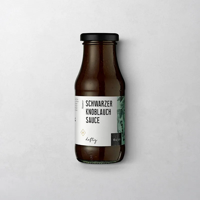 Schwarzer Knoblauch Sauce