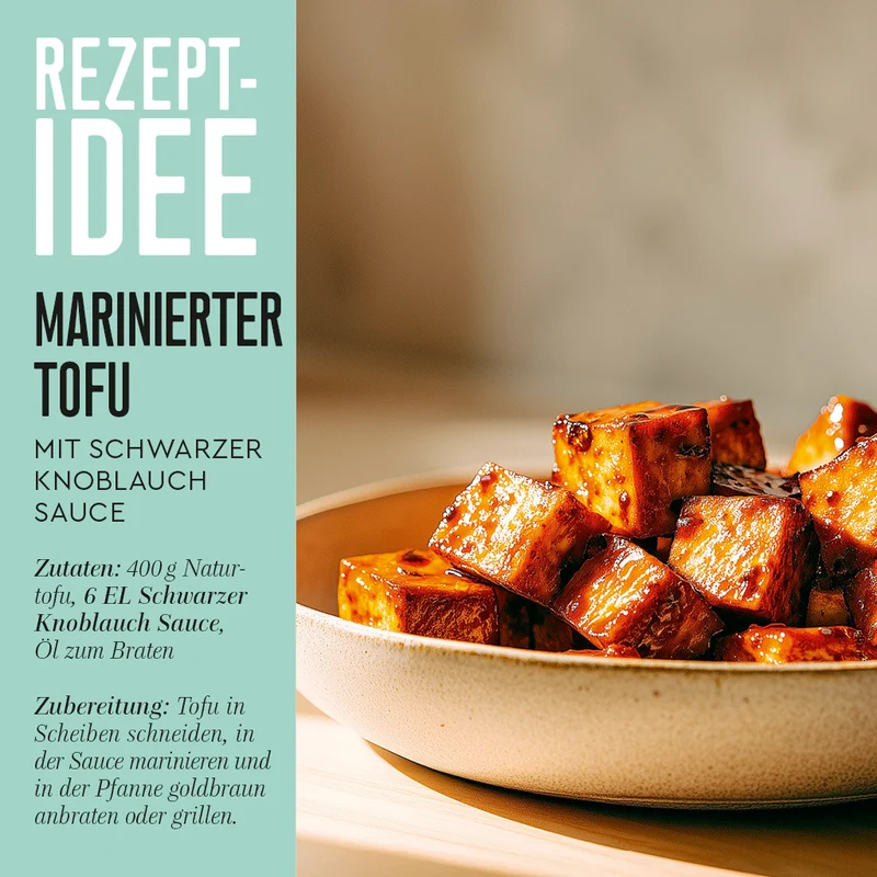 Schwarzer Knoblauch Sauce