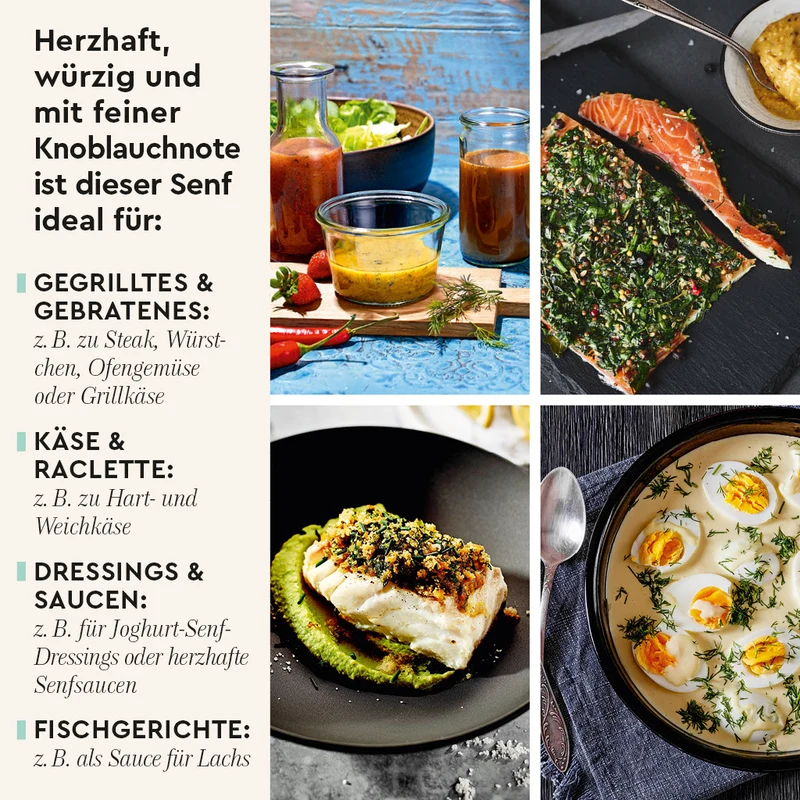 Knoblauch Senf