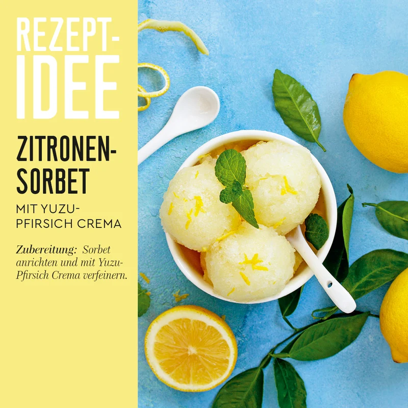 Yuzu-Pfirsich Crema 250 ml