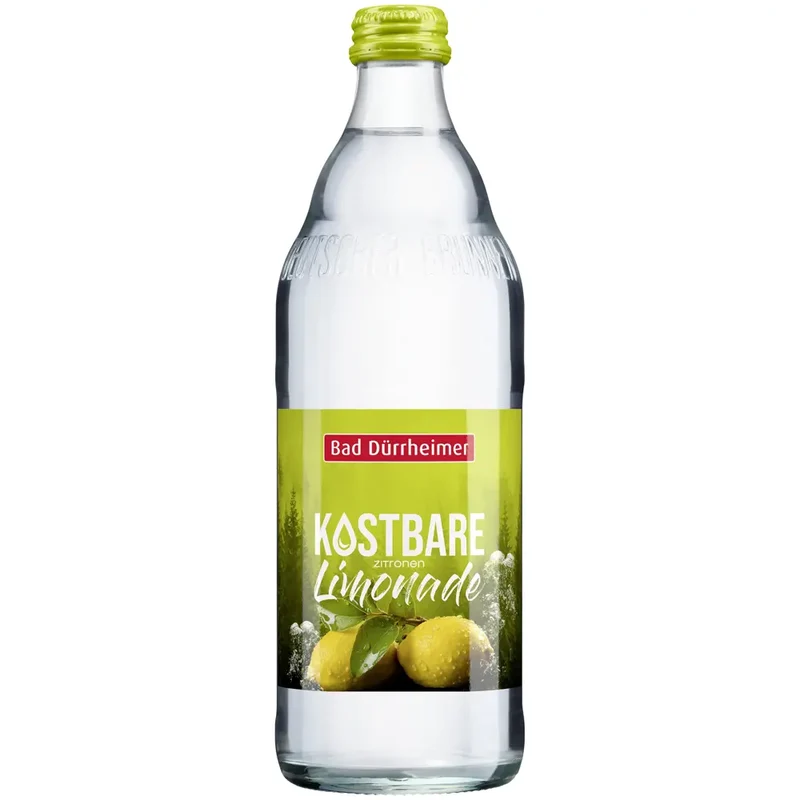 Bad Dürrheimer Kostbare Zitronenlimonade 12x 0,5 Liter (MEHRWEG)