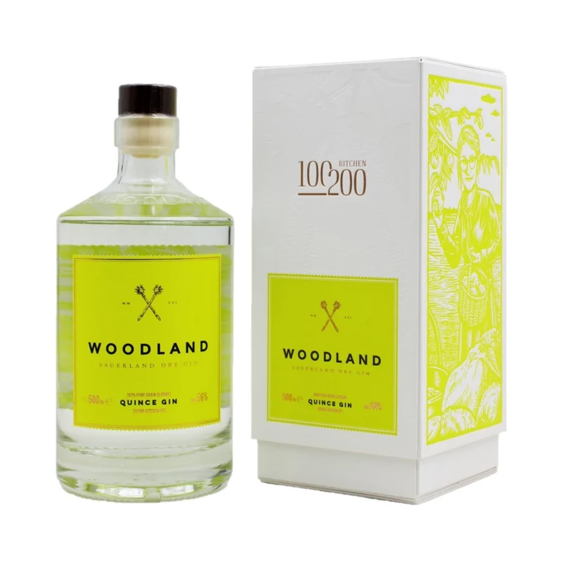 Woodland Quince Gin 100/200 Quitten Gin 0,5l
