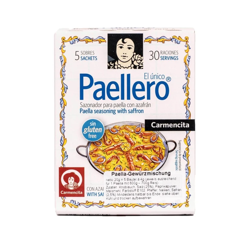 Carmencita Paellero Sazonador Gewürzzubereitung für Paella 20g