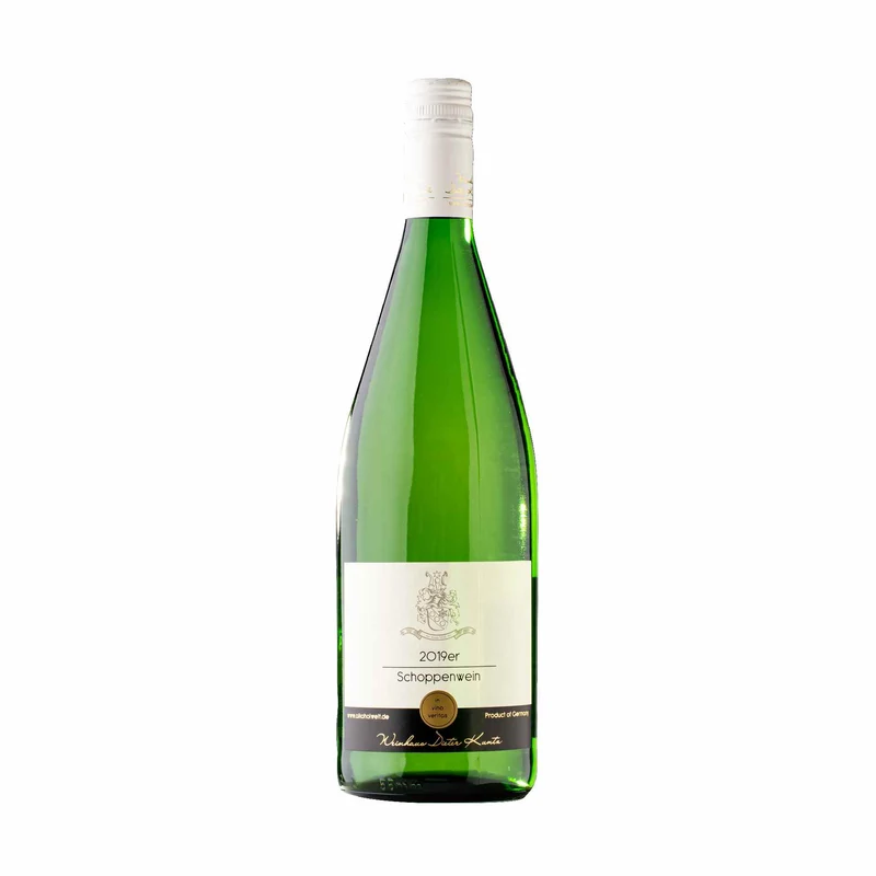 Weißer Schoppenwein feinherb 2020 1L Restposten