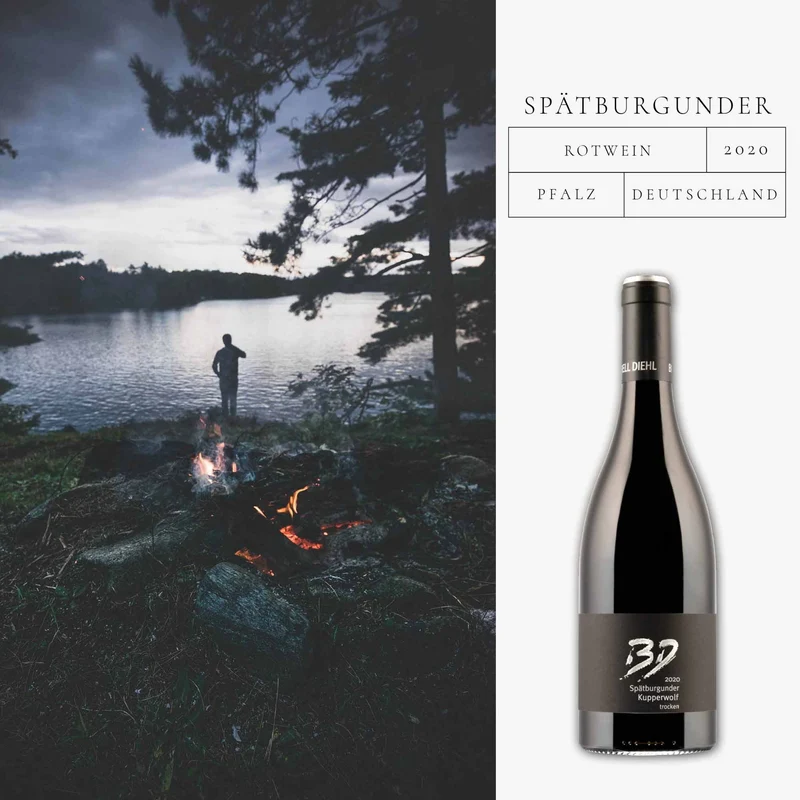 Kräftiger Spätburgunder - Pfalz, 2022 - 0,75 L