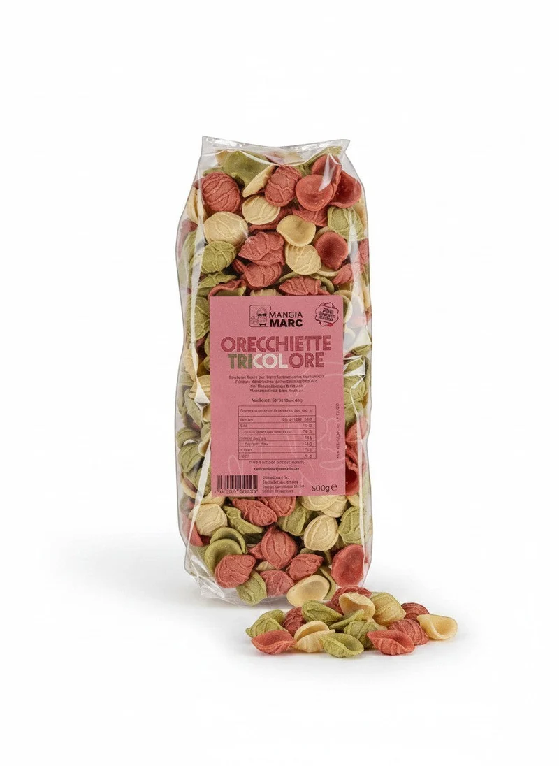 MANGIA MARC - Orecchiette Tricolore Nudeln 500g