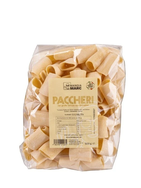 MANGIA MARC - PACCHERI - 500g
