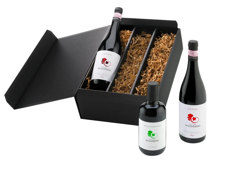 Geschenk "Vino e Olio"
