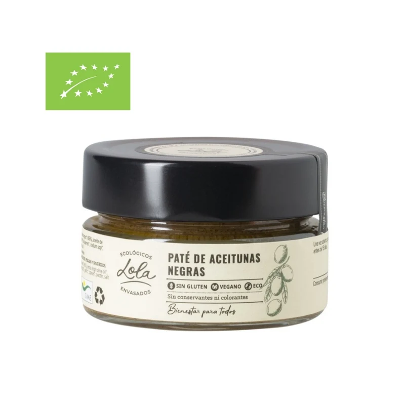 BIO Schwarzen Oliven Tapenade 120g