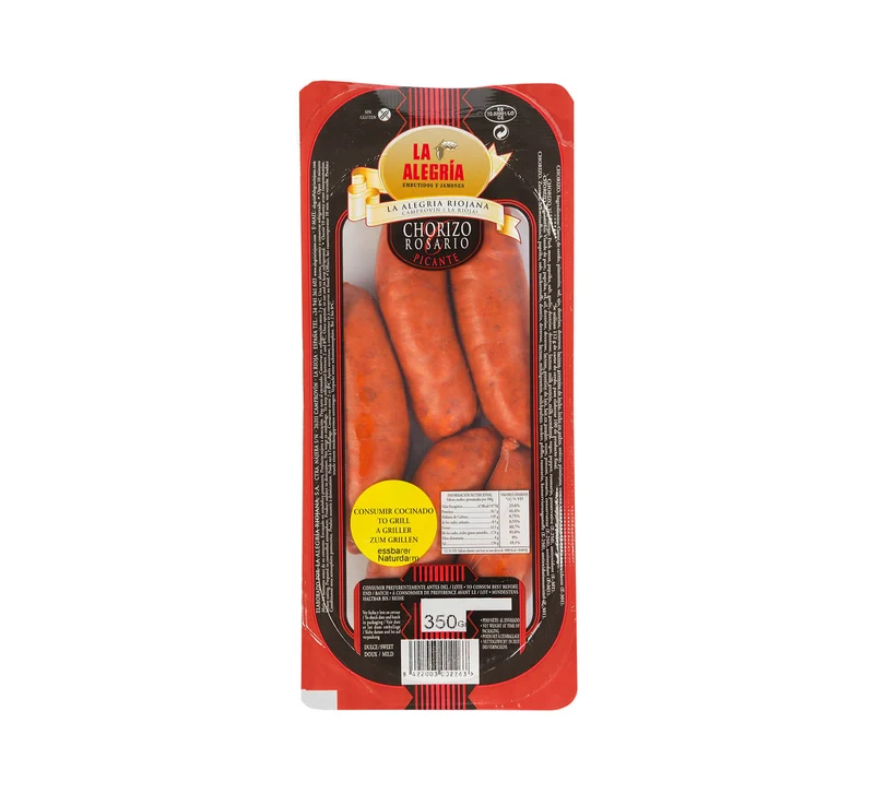 350g Chorizo Barbacoa Picante - Chorizo Wurst Picante BBC