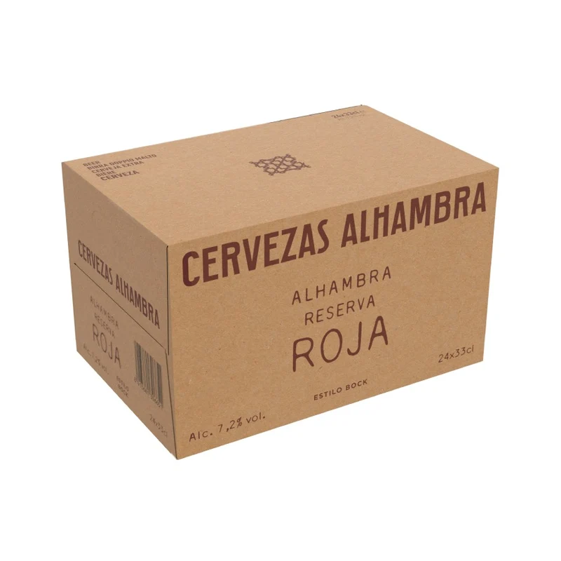 24 Stk. Alhambra Reserva Roja Bock Bier - 33cl Vol 7,2%