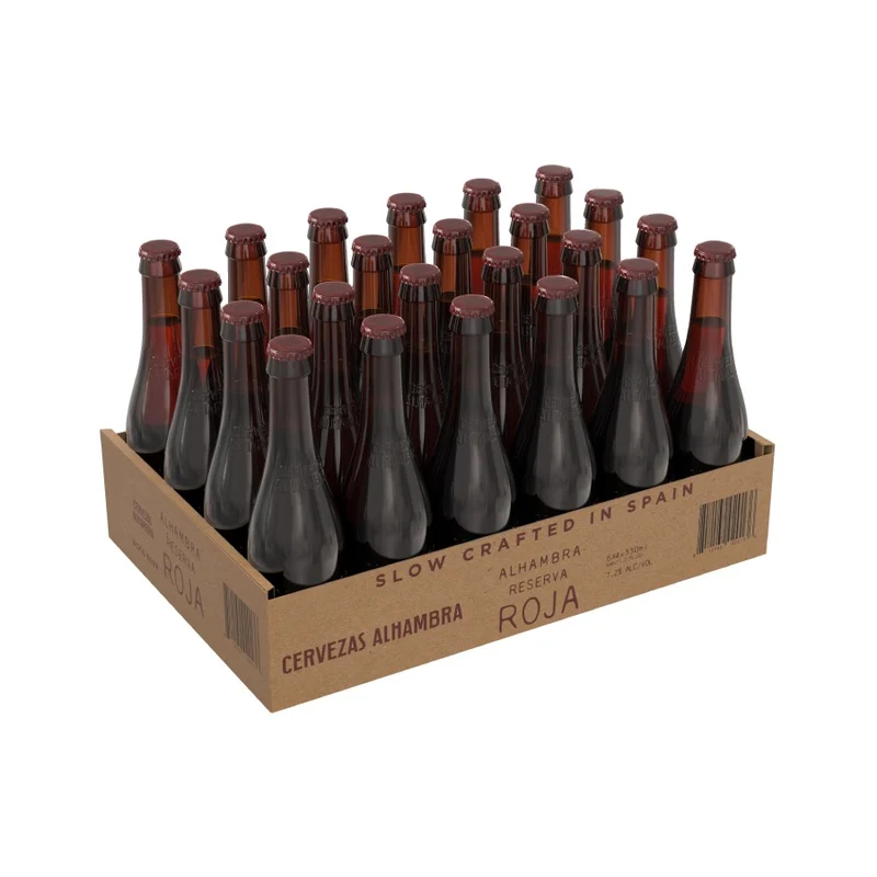 24 Stk. Alhambra Reserva Roja Bock Bier - 33cl Vol 7,2%
