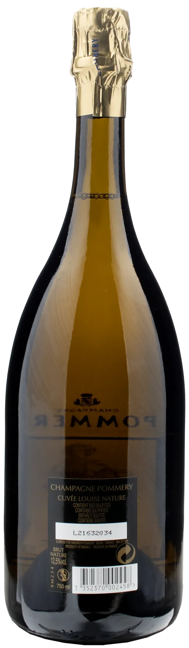 Pommery Champagne Cuvee Louise Nature 2006